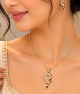 Golden Delight Ruby Set