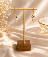 The Golden Leaf Rhombus Drops