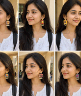 Multicolor Traditional Bloom Earrings