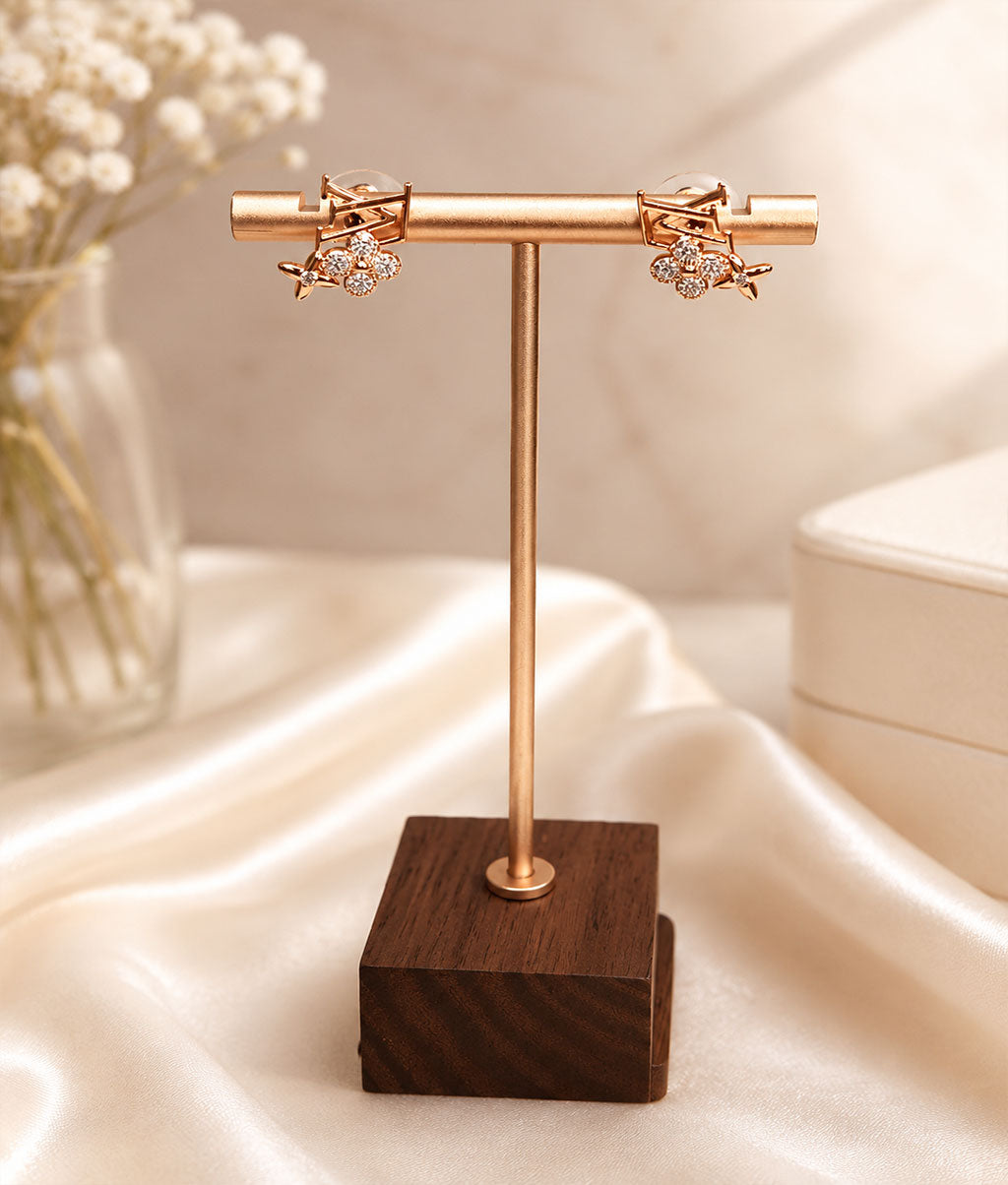 Geometric Cross / Starburst Studs
