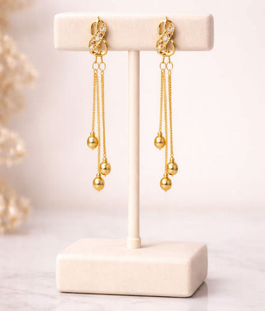 Golden Grace Chain Drops