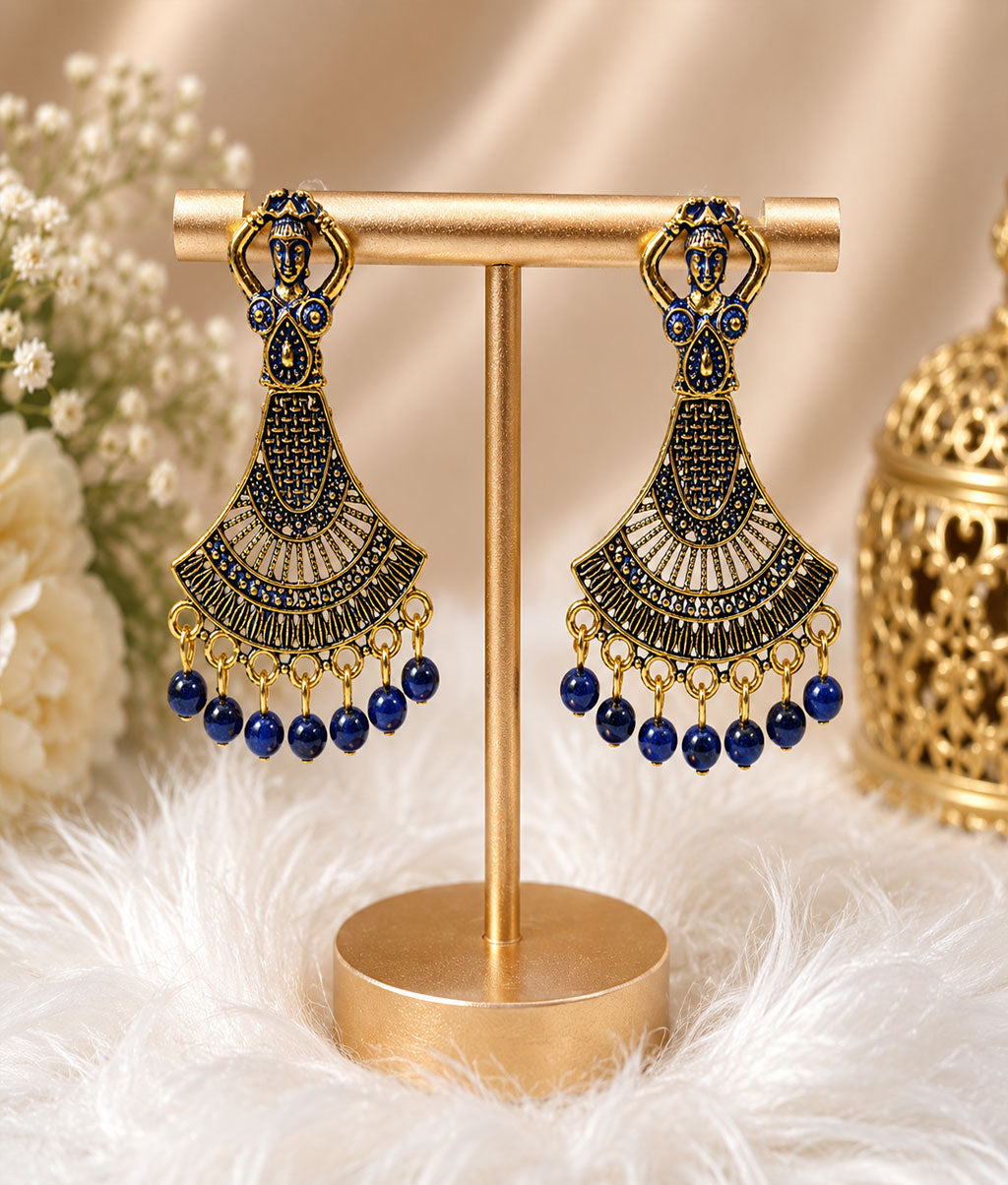Nritya Queen Statement Earrings