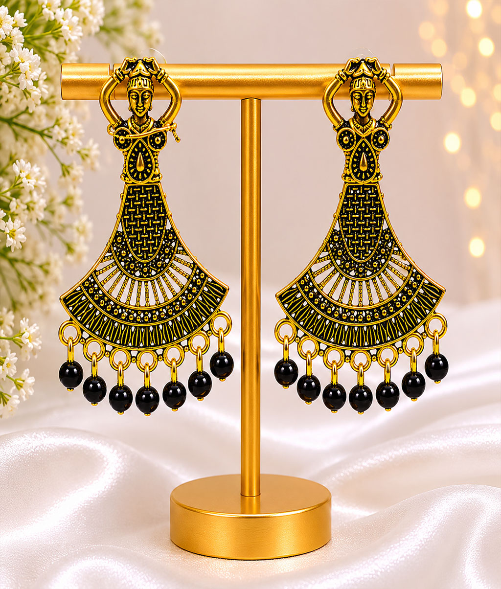 Nritya Queen Statement Earrings