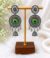 Peacock Eye Chand Jhumka
