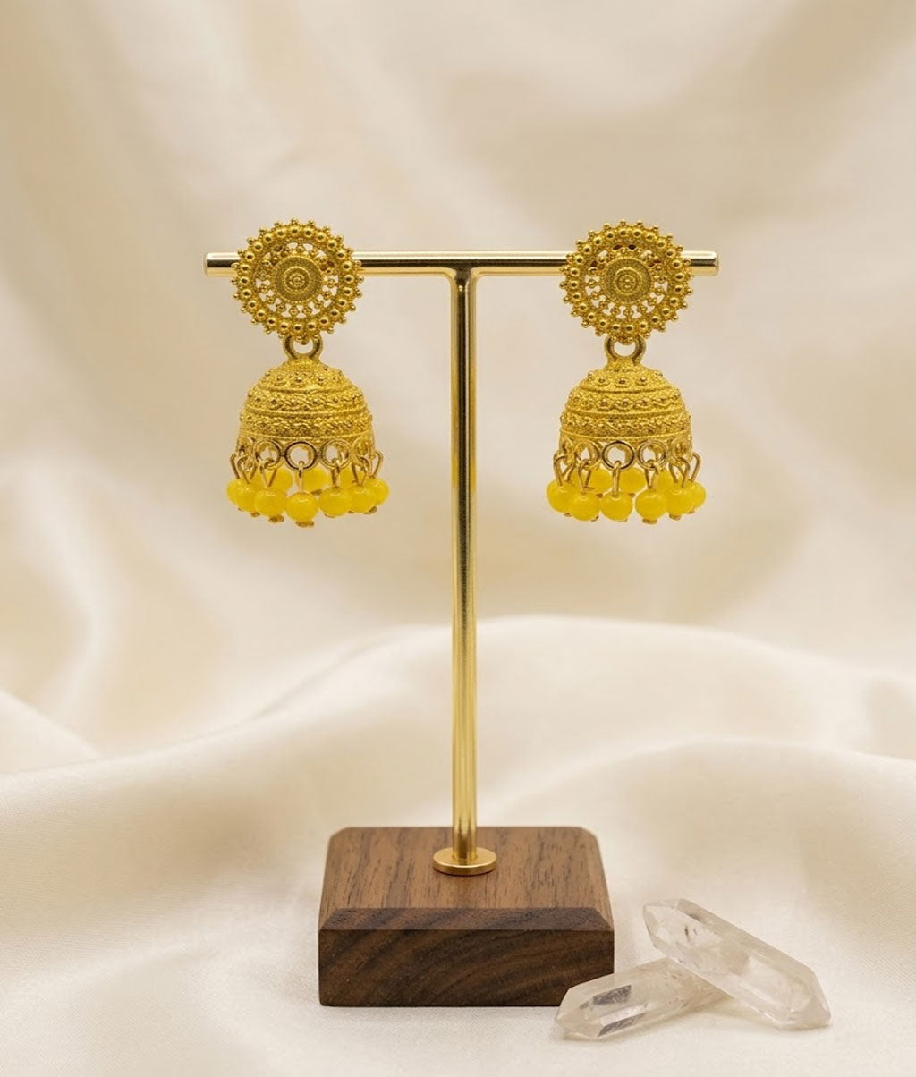 Royal Chandrika Jhumka Earrings
