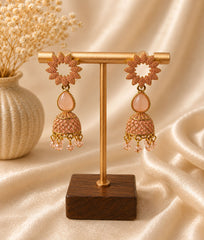 Sunflower Olive Jhumka