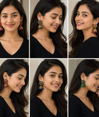 Multicolors Rani Rang Jhumka Earrings