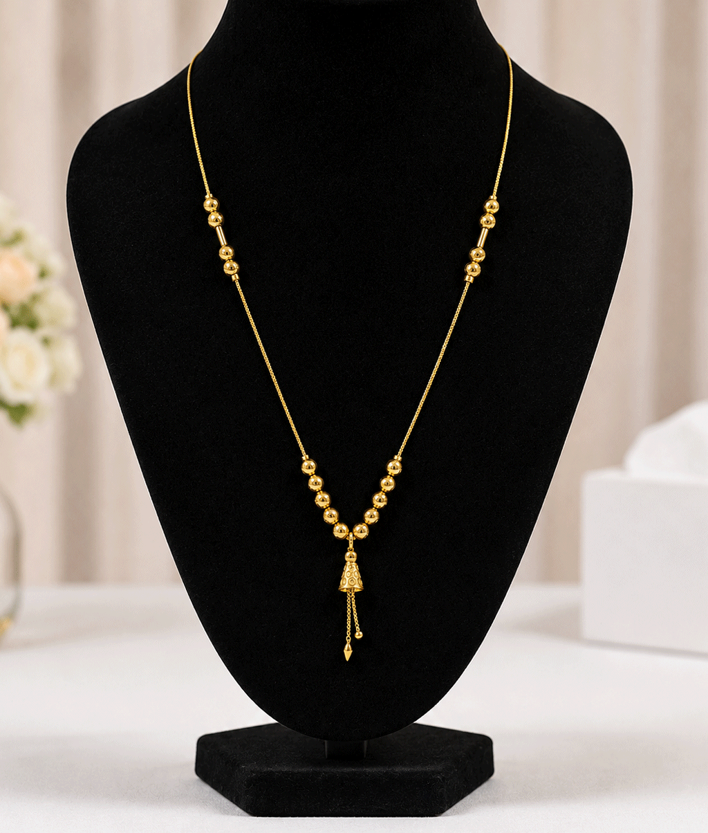 Swarnika Golden Beads Designer Mangalsutra