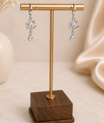 Silver Pinwheel Drops