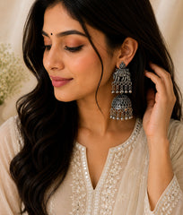 Royal Elephant Jhumka